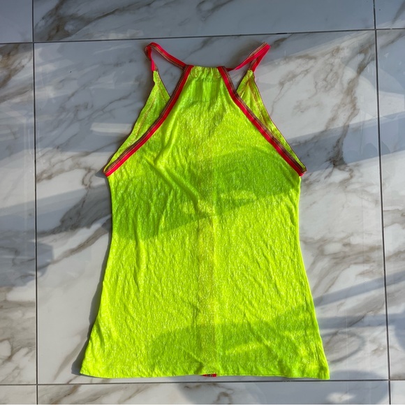 Pitusa Inca Mini Sun Dress Beach Cover Up in Lemon Yellow Petite XS - Picture 10 of 11